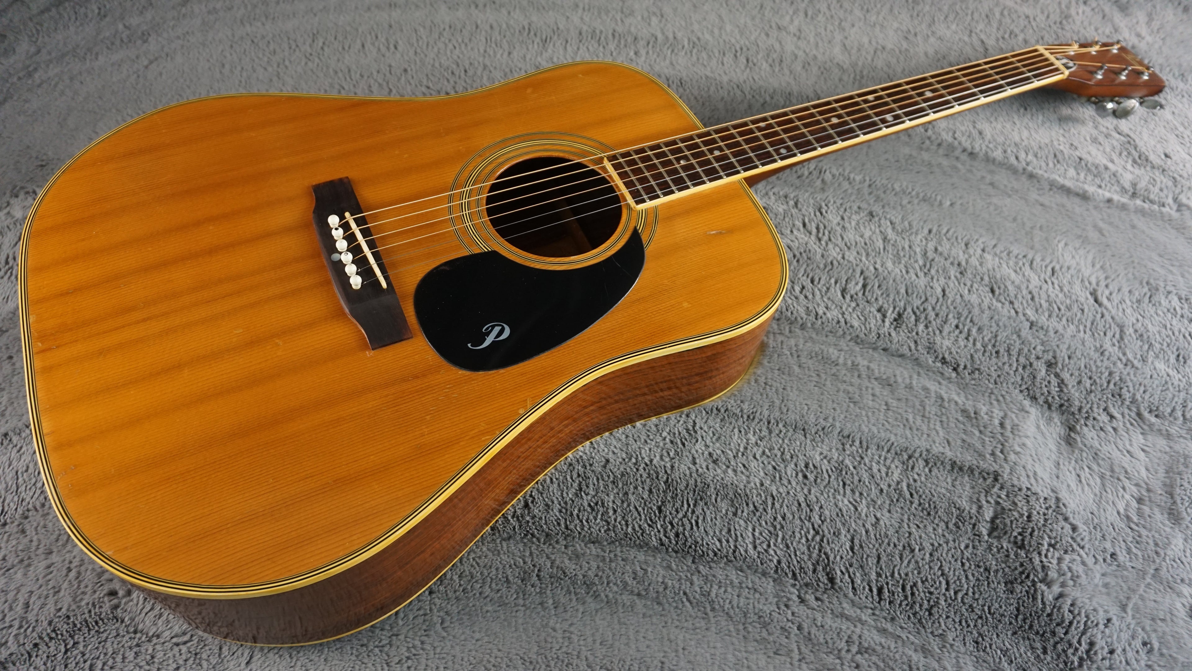 Pearl PF-770 71-72 - Natural Acoustic Guitar Rare