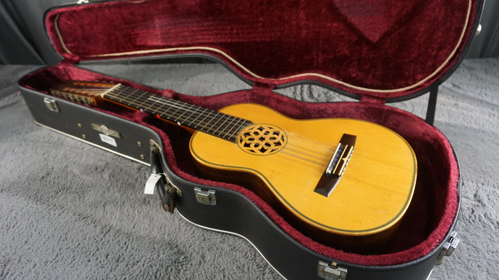 Tsunao Kubo 1986 Hand Built Japan Folk 12-String Acoustic Rare
