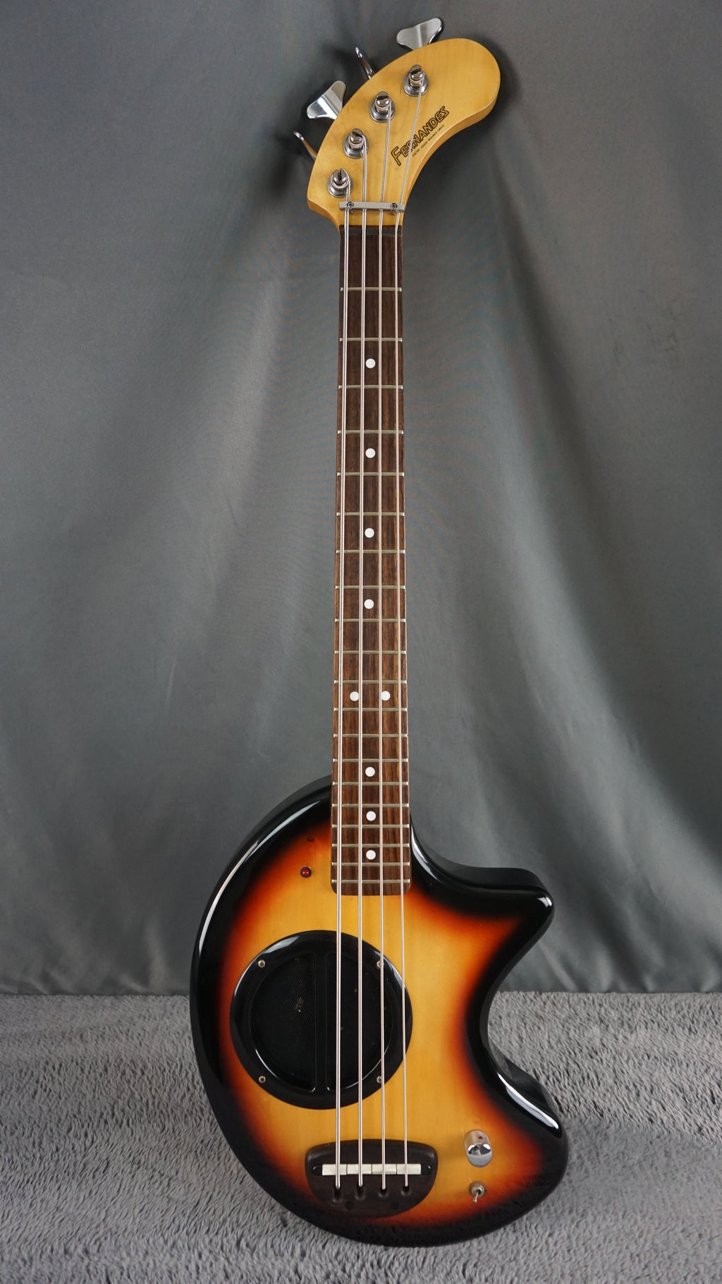 Fernandes Pie-ZO Bass - Sunburst w/ Built-in Speaker