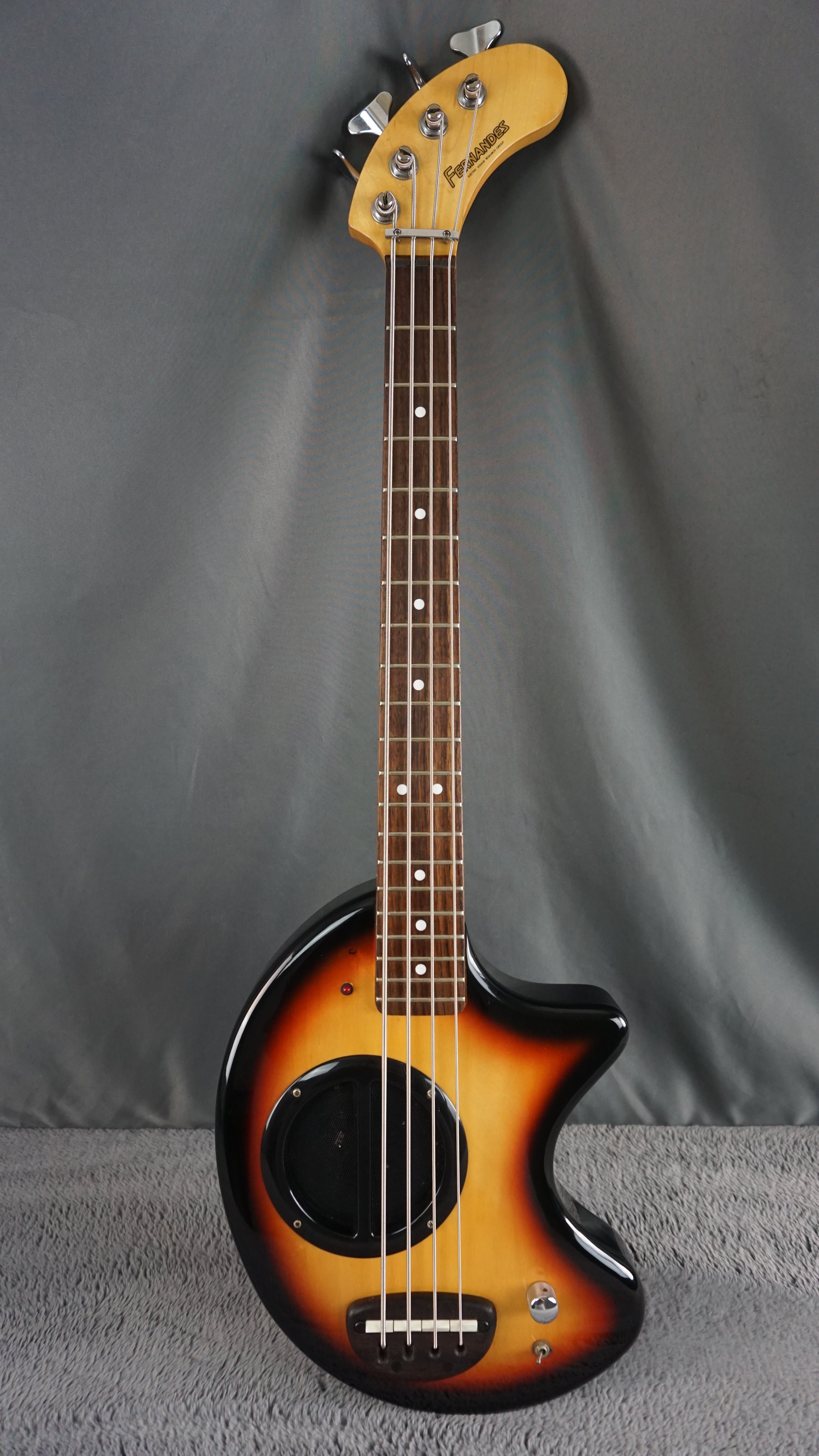 Fernandes Pie-ZO Bass - Sunburst w/ Built-in Speaker