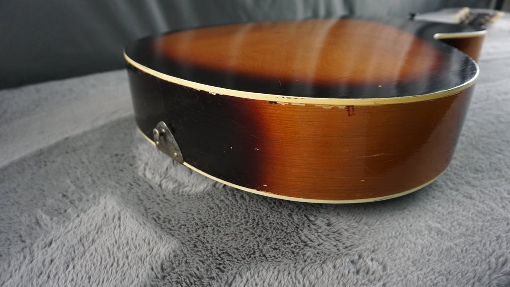 Teisco EP-14 1960s - Brown Burst Hollow Body Electric