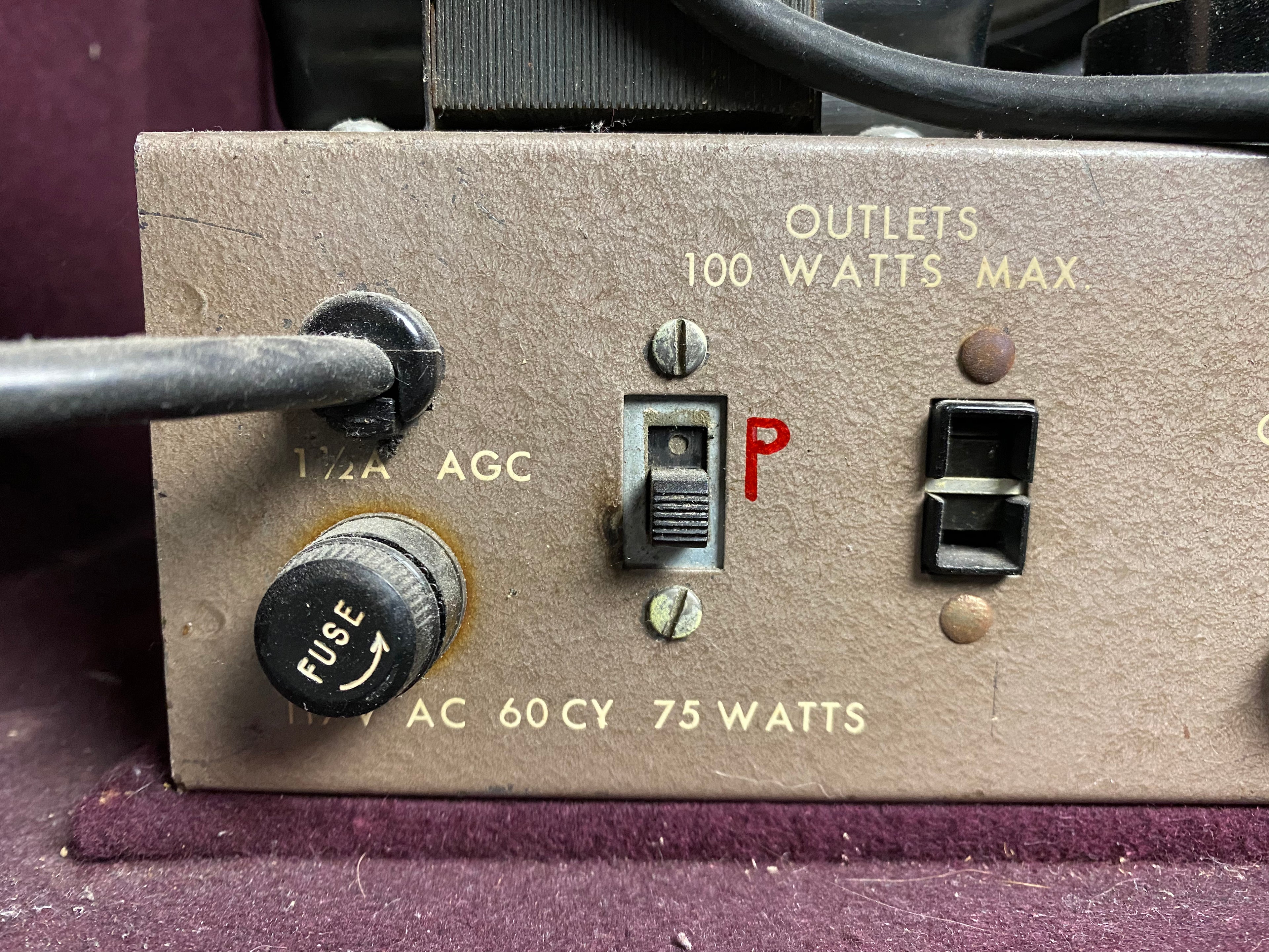 Grommes Custom Vintage Tube Amp 1960’s