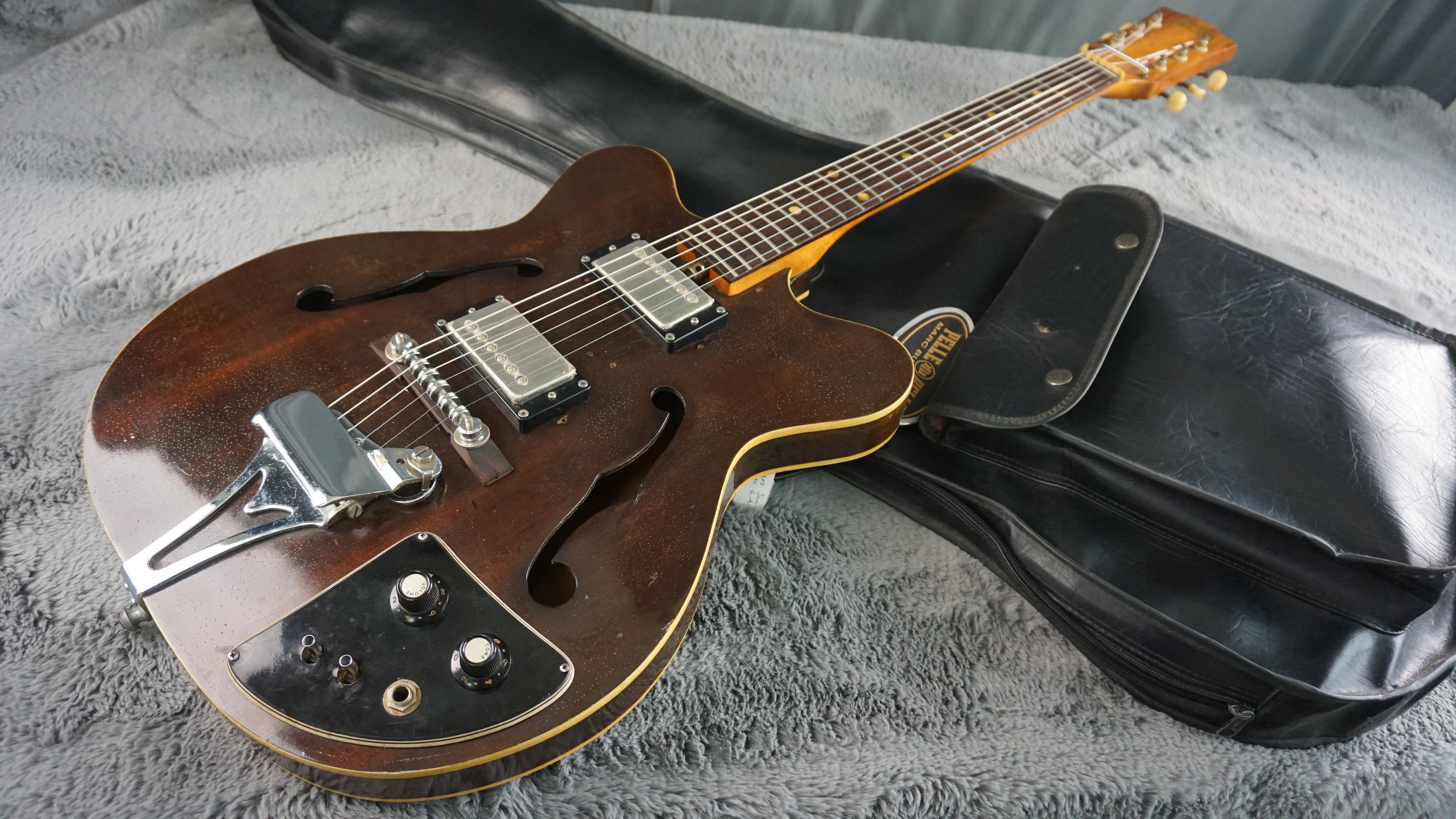 Lero Semi Hollow Body Electric Guitar