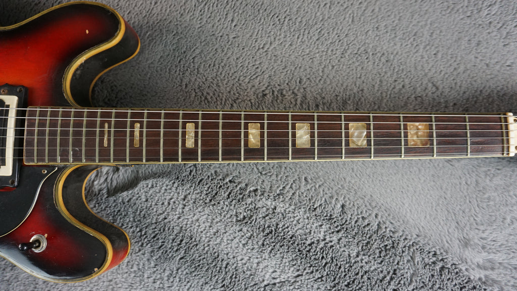 Firstman Semi Hollow Body 1960s rare  - Sunburst Japan