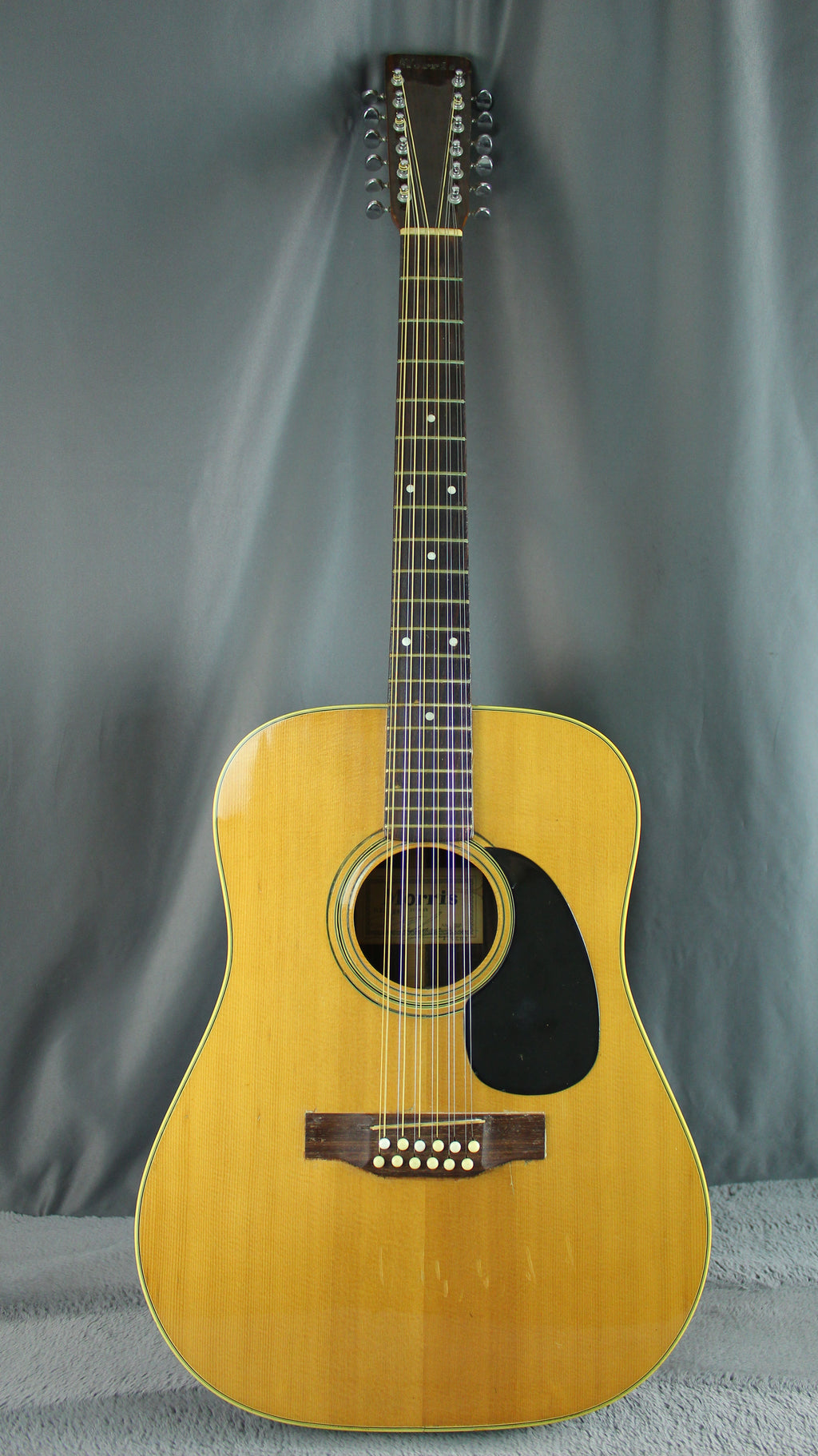 Morris B12-28 Japan 12-String Acoustic w/ Hard Case