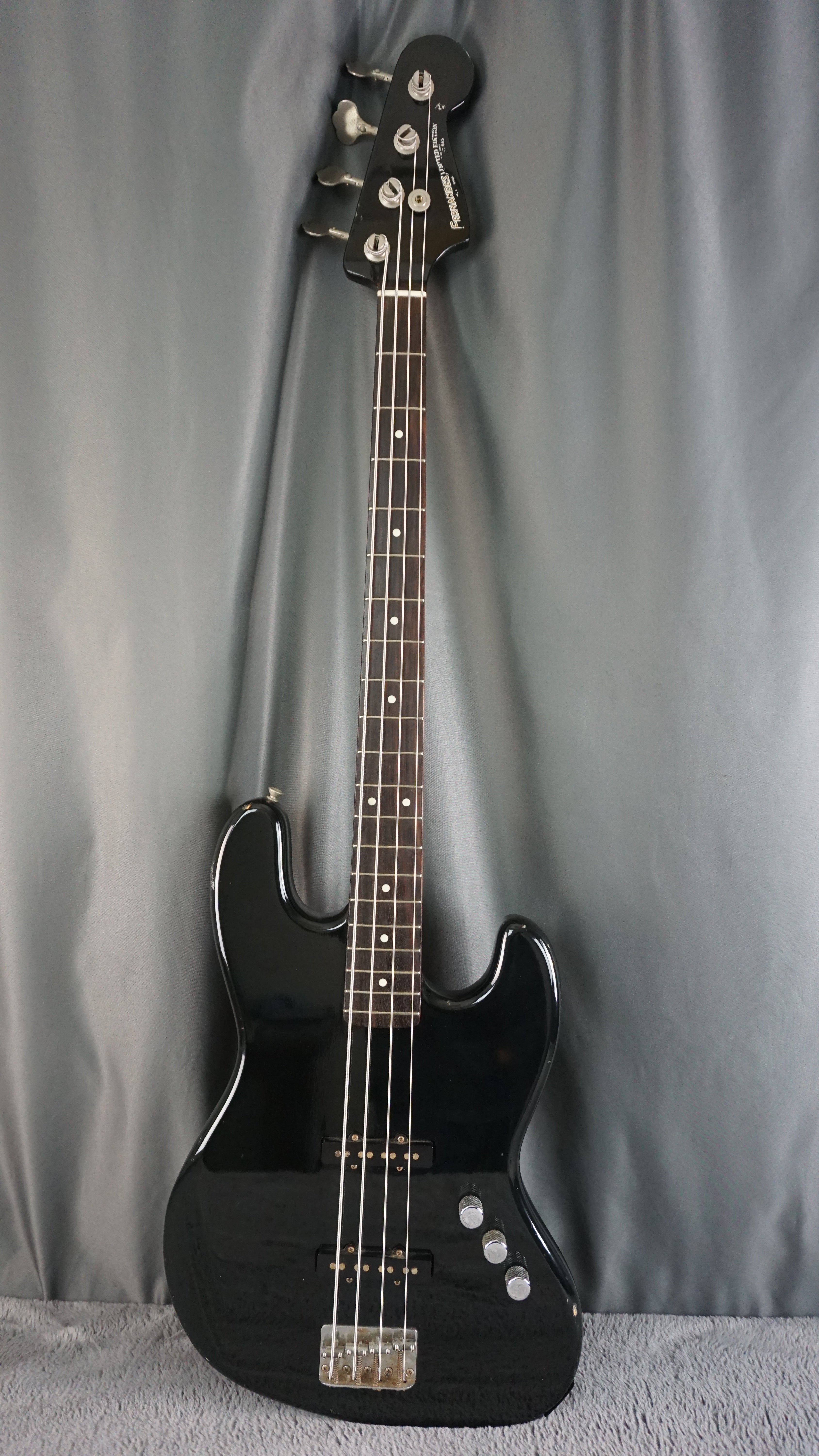 Fernandes JBR-45 80s Black Japan 4-String Bass
