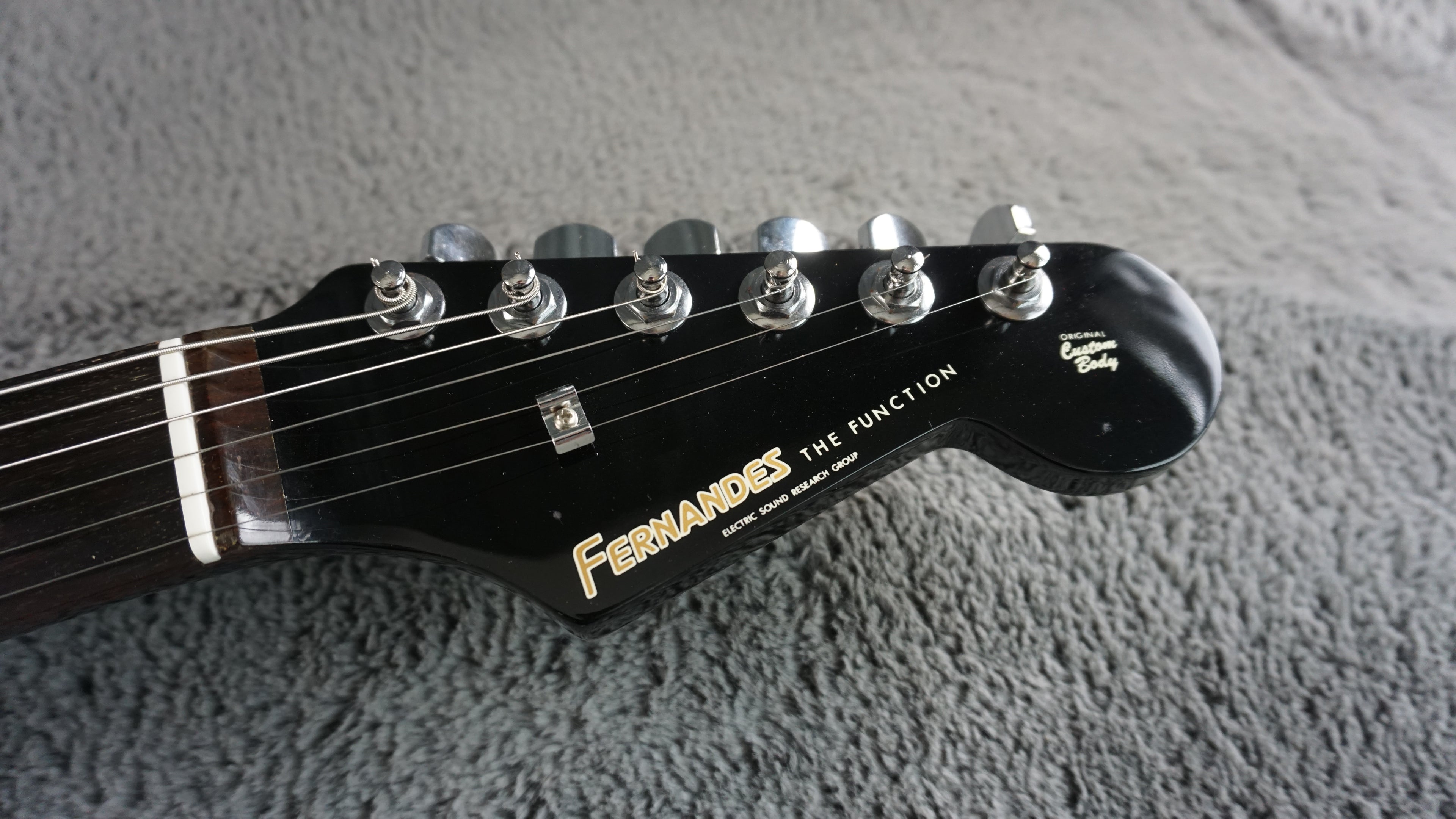 Fernandes The Function - Black HSS Electric Guitar