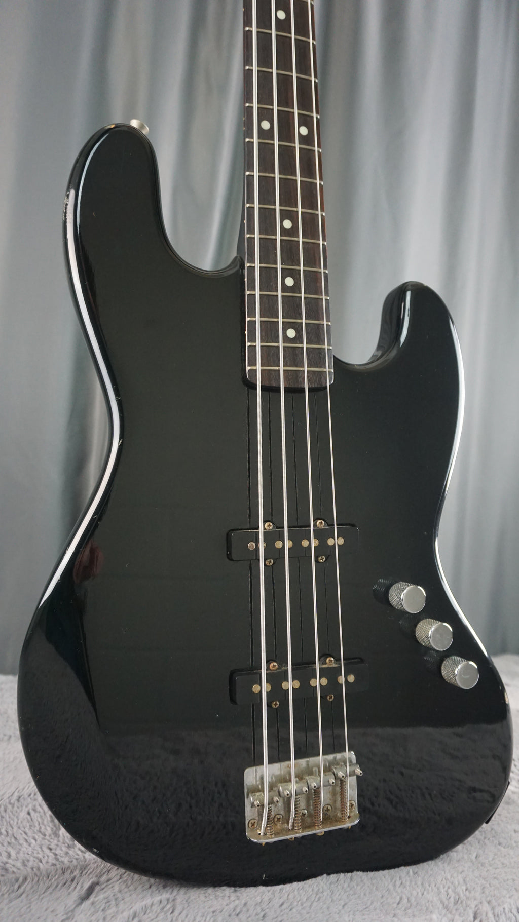 Fernandes JBR-45 80s Black Japan 4-String Bass