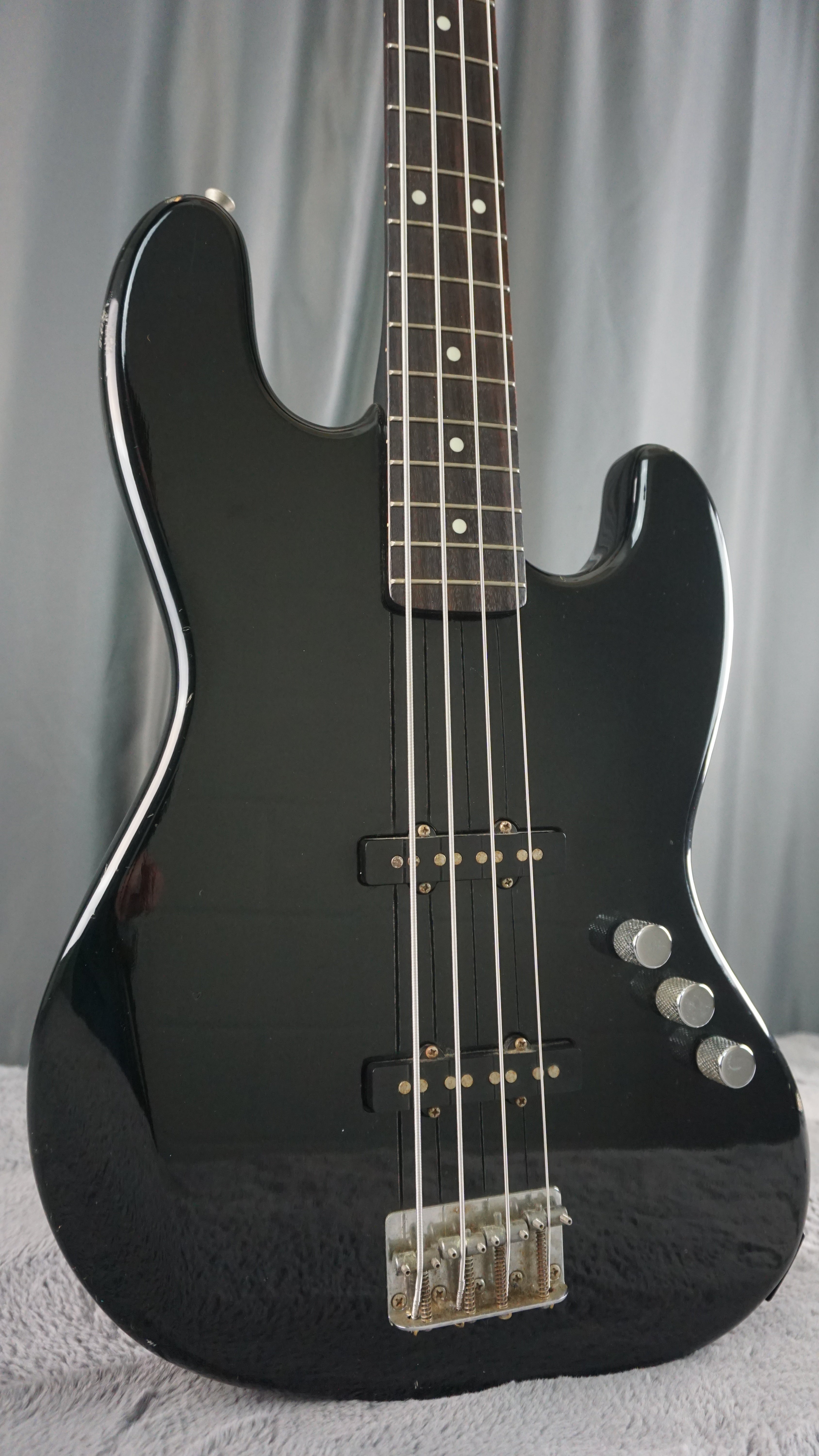 Fernandes JBR-45 80s Black Japan 4-String Bass